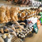 Stuffed animals in the zoo gift shop