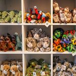 Stuffed Animals in the zoo gift shop