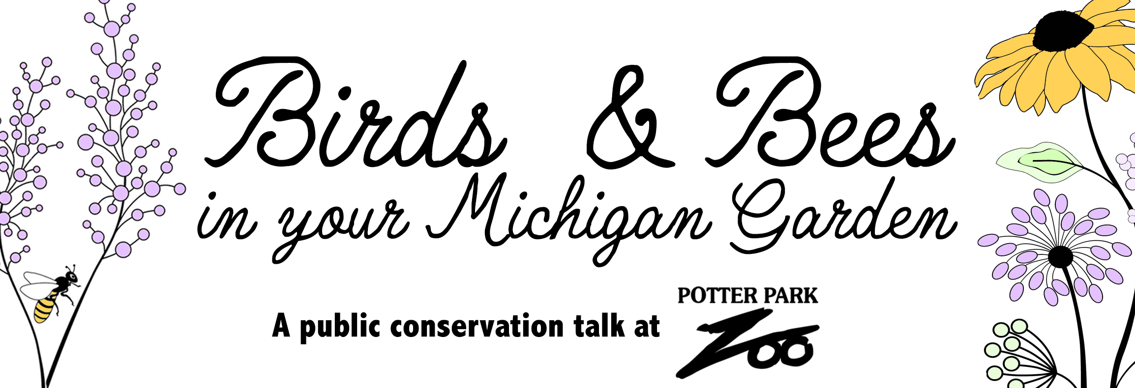 Birds & Bees in your Michigan Garden banner