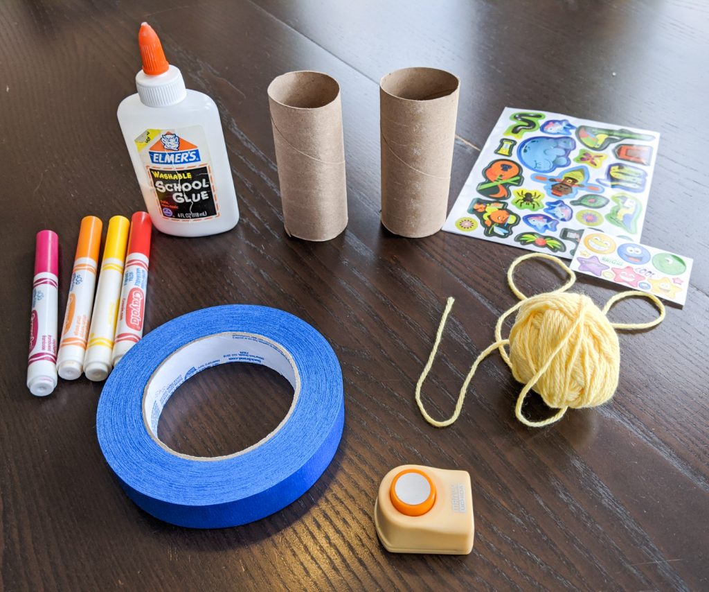 Earth Day Craft Make Your Own Toilet Paper Tube Binoculars! Potter