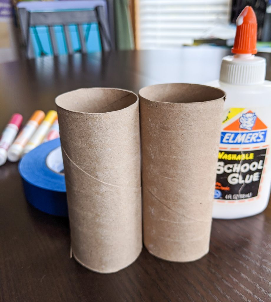 Earth Day Craft Make Your Own Toilet Paper Tube Binoculars! Potter
