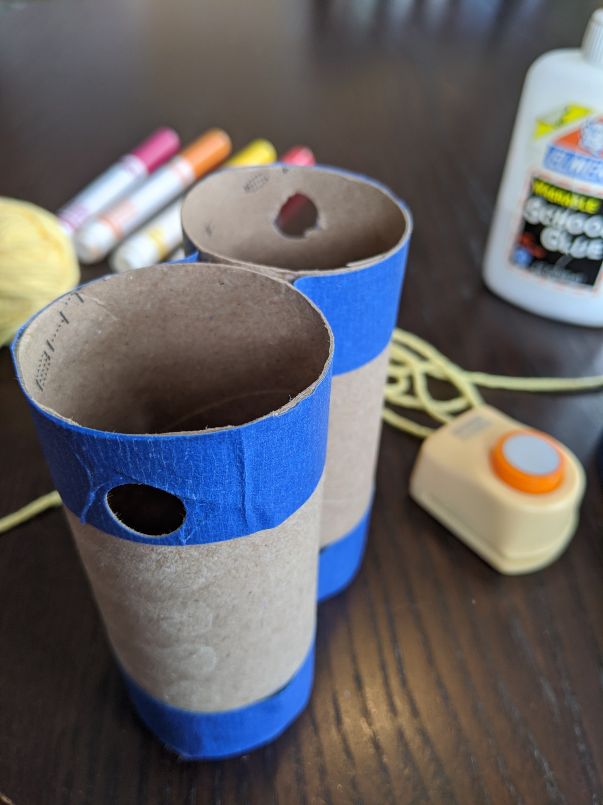 Earth Day Craft Make Your Own Toilet Paper Tube Binoculars! Potter