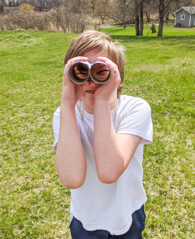 Earth Day Craft Make Your Own Toilet Paper Tube Binoculars! Potter