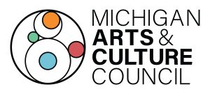 Michigan Arts & Culture council logo.